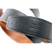 Hermes Cintura Pelle Nera e Marrone