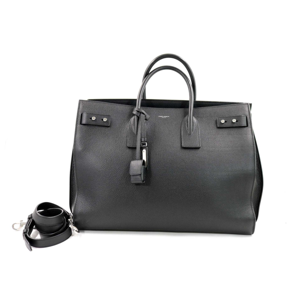 Saint Laurent Sac de Jour Pelle Nera