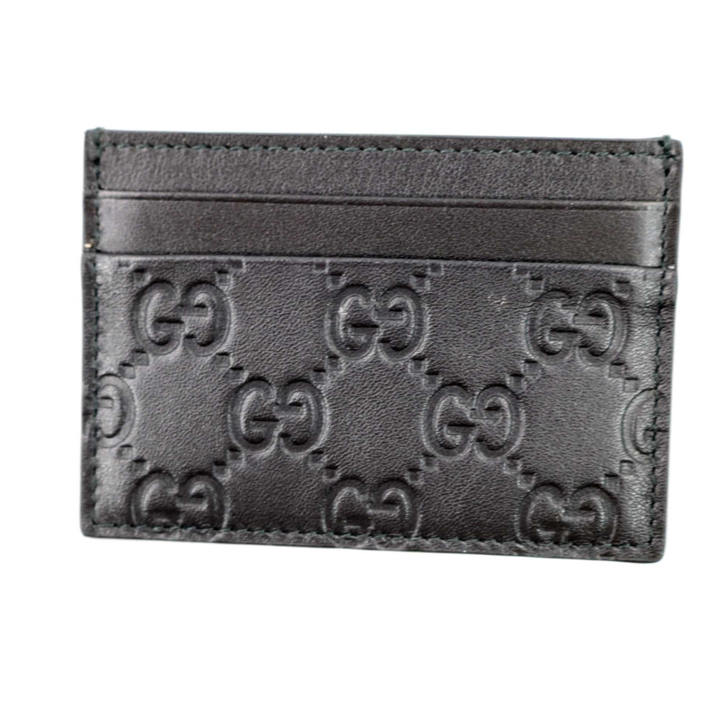 Gucci Portacarte Pelle Nera