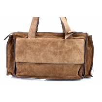 Miu Miu Utilitaire Suede Marrone