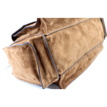 Miu Miu Utilitaire Suede Marrone