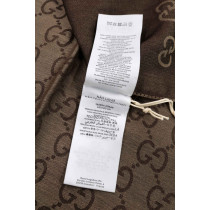 Gucci Stola Lana e Seta Marrone