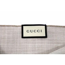 Gucci Stola Lana e Seta Beige