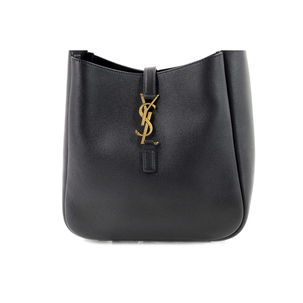 Saint Laurent Le 5 à 7 Mini Pelle Nera