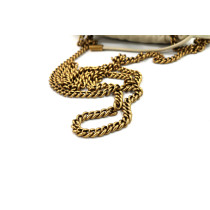 Gucci Secchiello Pelle Bianco Vintage