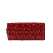 Dior Pochette Vernis Bordeaux