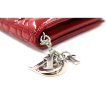 Dior Pochette Vernis Bordeaux