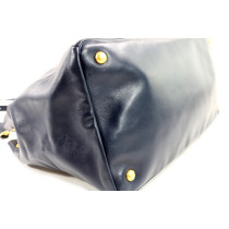 Prada Shopping Pelle Blu