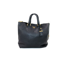 Prada Shopping Pelle Nera