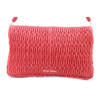 Miu Miu Tracolla Pelle Rossa