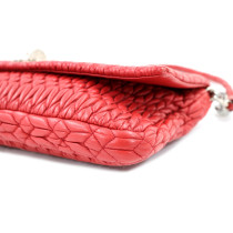 Miu Miu Tracolla Pelle Rossa