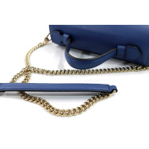 Gucci Interlocking Pelle Blu