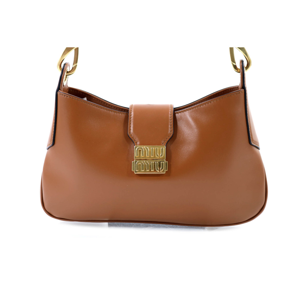 Miu Miu Tracolla Pelle Marrone
