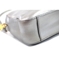 Saint Laurent Camera Bag Pelle Grigia