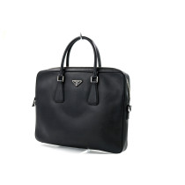 Prada Borsa da Lavoro Pelle Nera