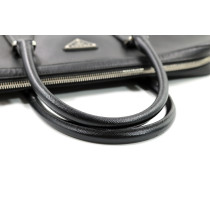 Prada Borsa da Lavoro Pelle Nera