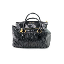 Miu Miu Shopping Pelle Nera