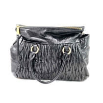 Miu Miu Shopping Pelle Nera