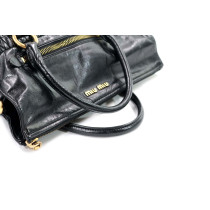 Miu Miu Shopping Pelle Nera