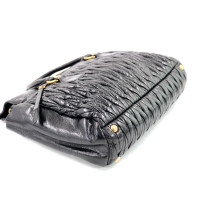 Miu Miu Shopping Pelle Nera