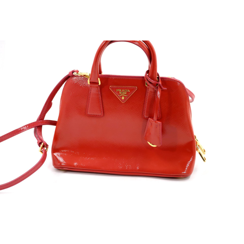 Prada Tracolla Pelle Corallo