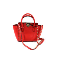 Valentino Tote Bag Pelle Rossa