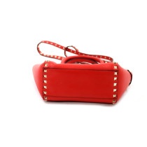 Valentino Tote Bag Pelle Rossa
