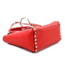Valentino Tote Bag Pelle Rossa