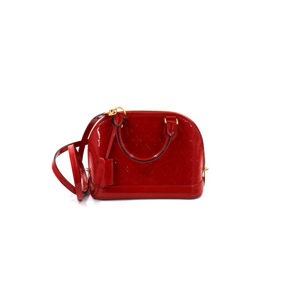 Louis Vuitton Alma Vernis Rossa