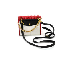 Miu Miu Tracolla Pelle Rossa e Bianca