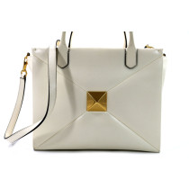 Valentino One Stud Pelle Bianca