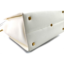 Valentino One Stud Pelle Bianca