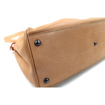 Fendi Peekaboo Selleria Pelle Beige e Salmone