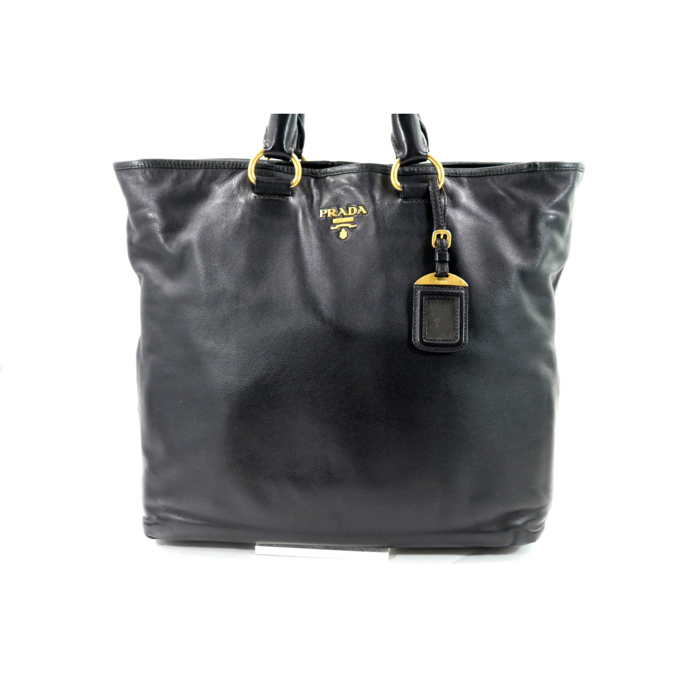 Prada Shopping Pelle di Vitello Nera