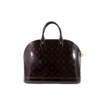 Louis Vuitton Alma Vernis Bordeaux
