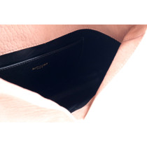 Saint Laurent Envelope Pochette Pelle d'Agnello Nude Pink
