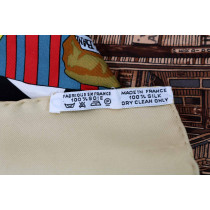 Hermes Foulard " New-Orleans" Seta Multicolor