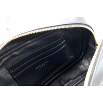 Saint Laurent Lou Mini Pelle Nera