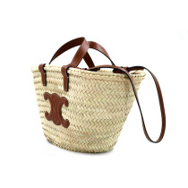 Celine Panier Teen Paglia Beige