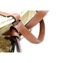 Celine Panier Teen Paglia Beige