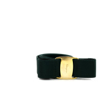 Ferragamo Cintura Tessuto Verde