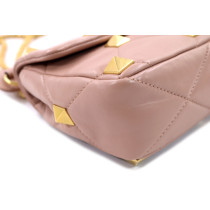Valentino Roman Stud Pelle Rosa