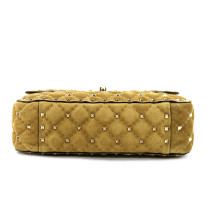 Valentino Spike Media Suede Havana Beige