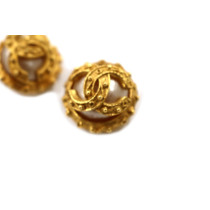 Chanel Orecchini Metallo Oro