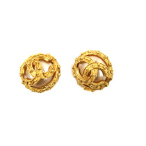 Chanel Orecchini Metallo Oro