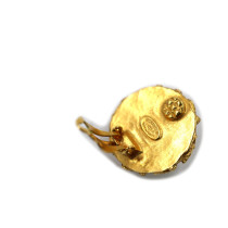 Chanel Orecchini Metallo Oro