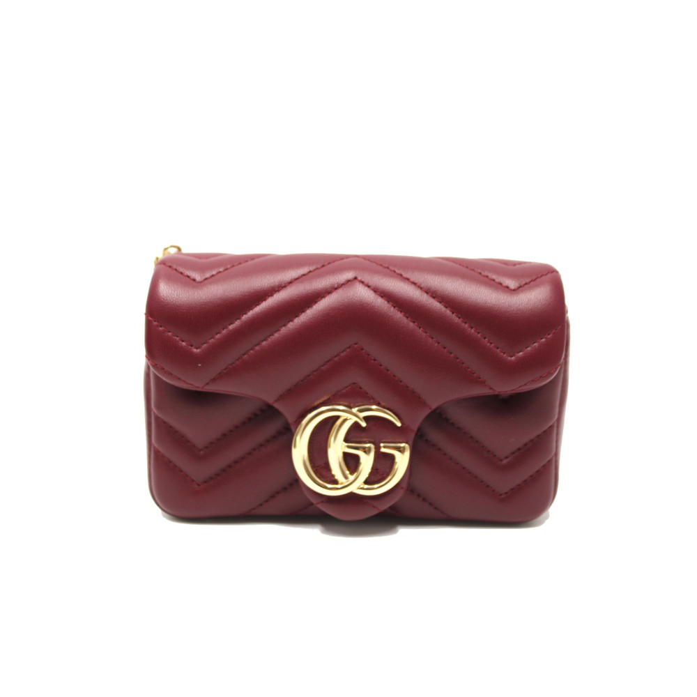 Gucci Mini Marmont Bordeaux