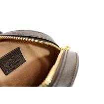 Gucci Tracolla Ophidia Mini Rotonda GG Marrone