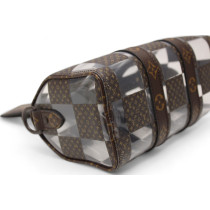 Louis Vuitton Keepall 25 PVC Marrone