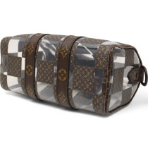 Louis Vuitton Keepall 25 PVC Marrone